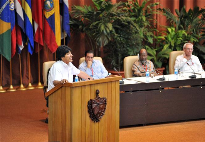 El presidente de Bolivia, Evo Morales