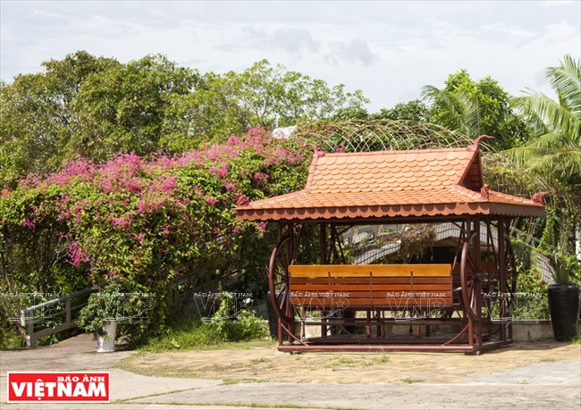  Hermosos minijardines en Forever Green Resort. (Fuente: VNA)