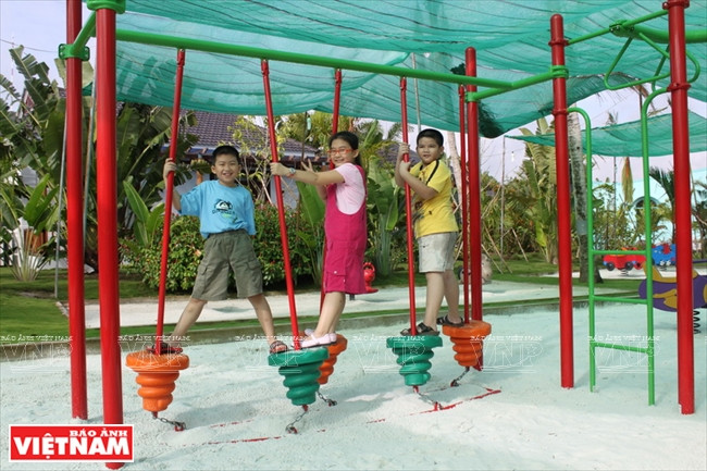  Parque infantil en el resort. (Fuente: VNA)