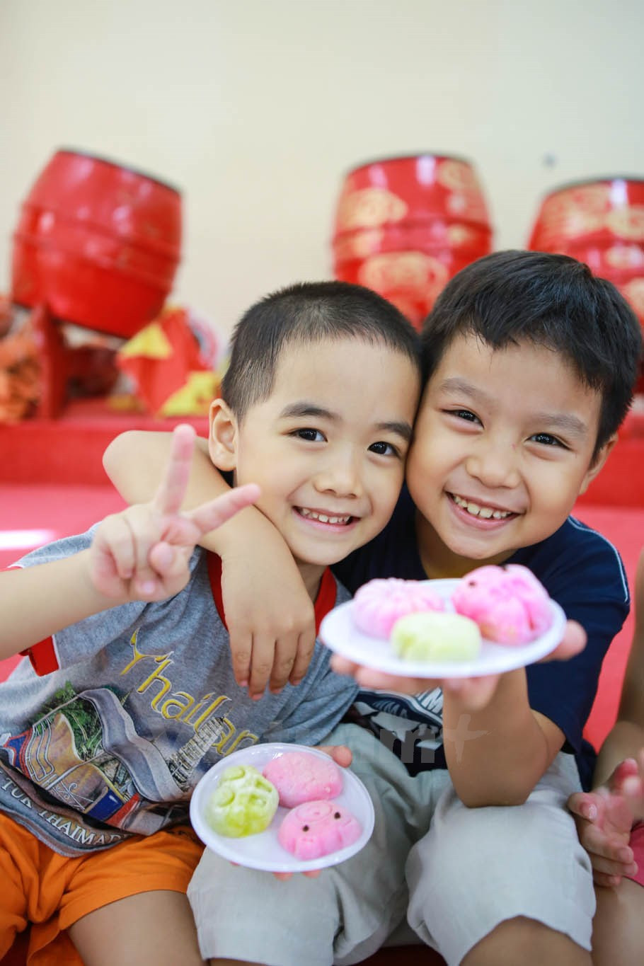 La sonrisa de los niños (Fuente: VNA)