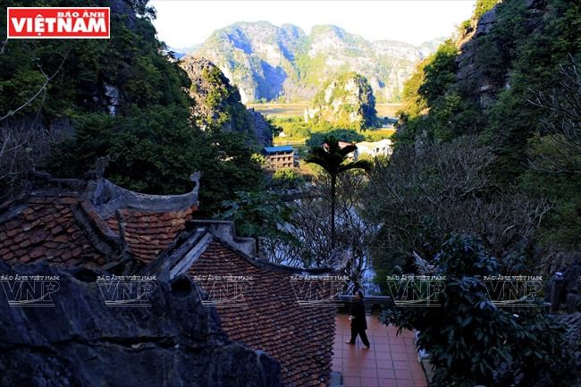 La pagoda embellece el patrimonio mundial de Trang An (Fuente: VNA)