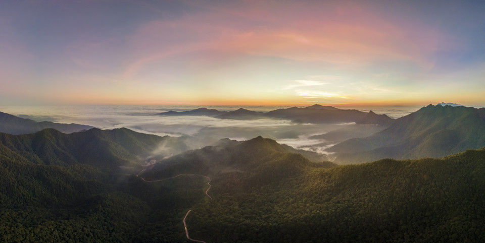 Amanecer en la Reserva natural Dong Chau - Khe Nuoc Trong (Foto: VNA)