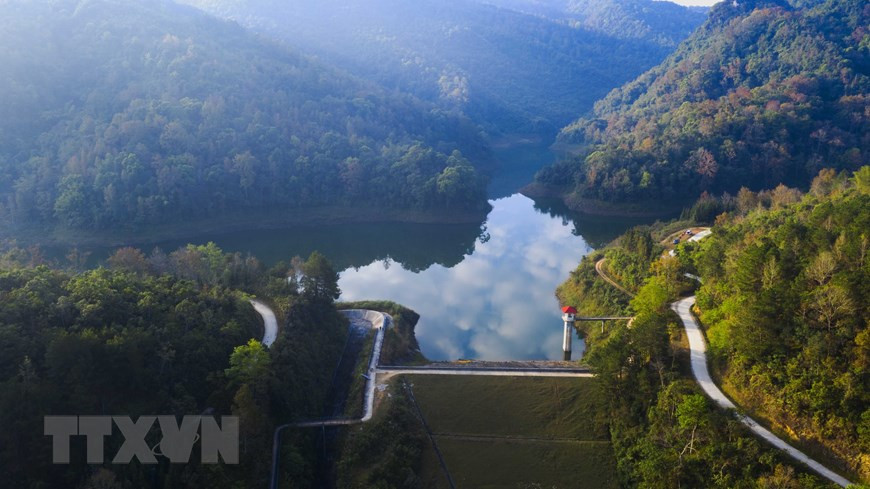 El lago de Ban Viet en la aldea homónima (Fuente: VNA)