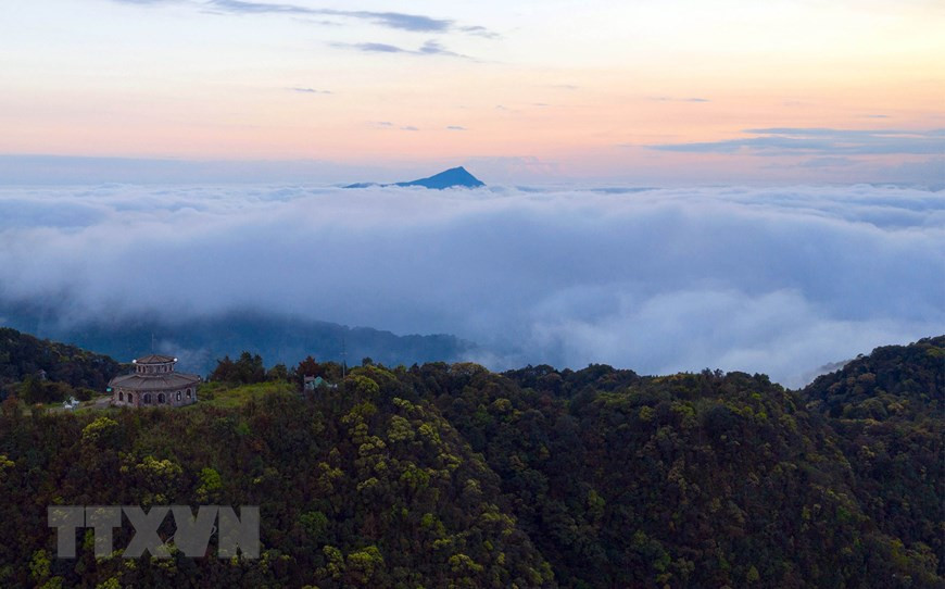El paisaje majestuoso y prístino del parque nacional de Bach Ma. (Foto: VNA)