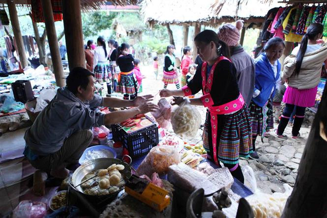 Un quiosco de alimentos. (Fuente: VNA)