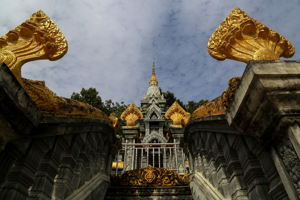 La arquitectura única de la Pagoda Ka Ot. (Foto: VNA)