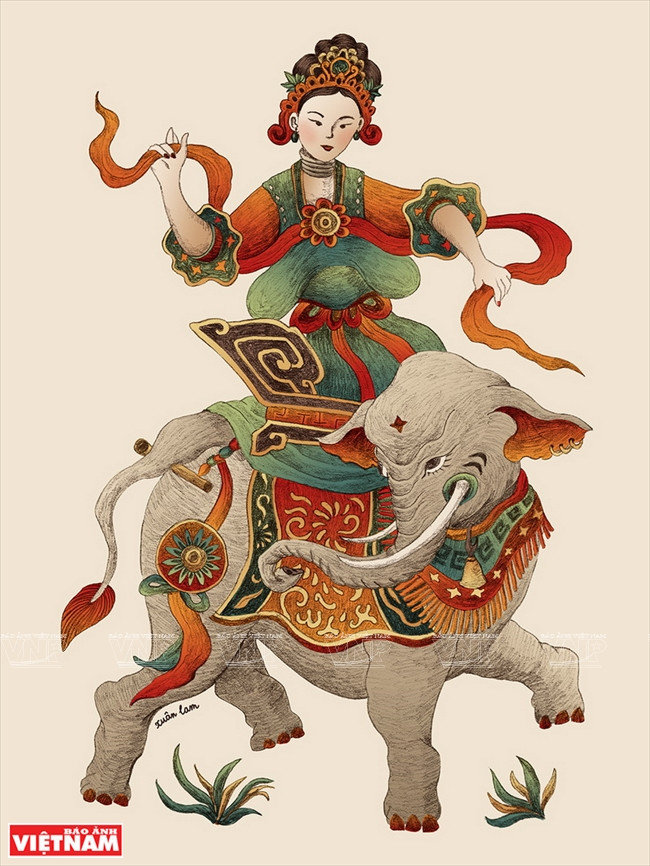  La señora Trieu.(Fuente: VNA)