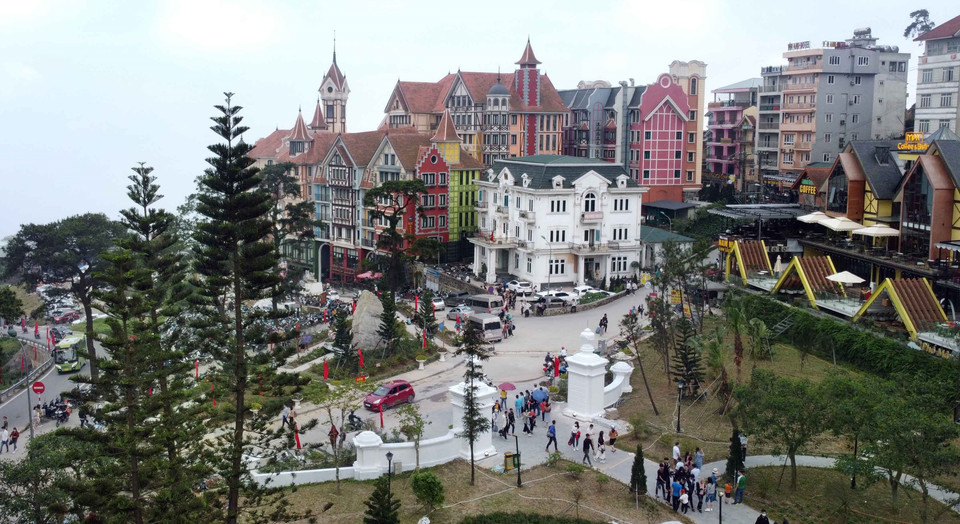 Un rincón de la zona turística de Tam Dao. (Foto: VNA)