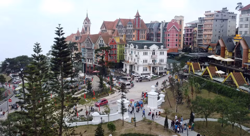 Un rincón de la zona turística de Tam Dao. (Foto: VNA)
