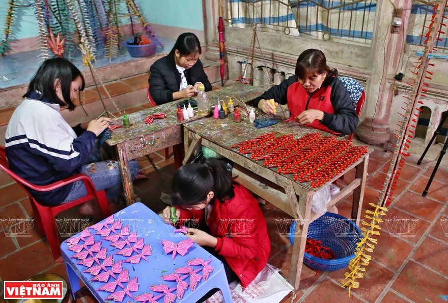 La aldea artesanal de Thach Xa está ubicada en el pueblo de la pagoda Tay Phuong, distrito de Thach That, Hanoi. (Foto: Revista Vietnam)