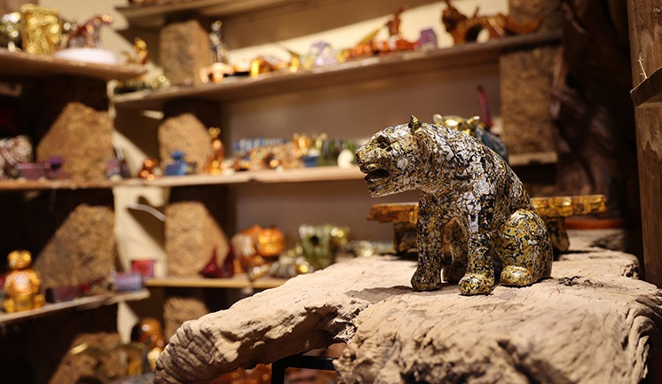 Cada obra es única. (Foto: VNA)