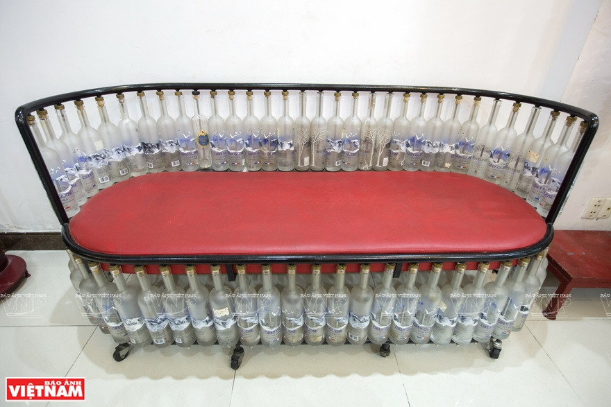 Obra del artista Dinh Nguyen Binh (Fuente: VNA)