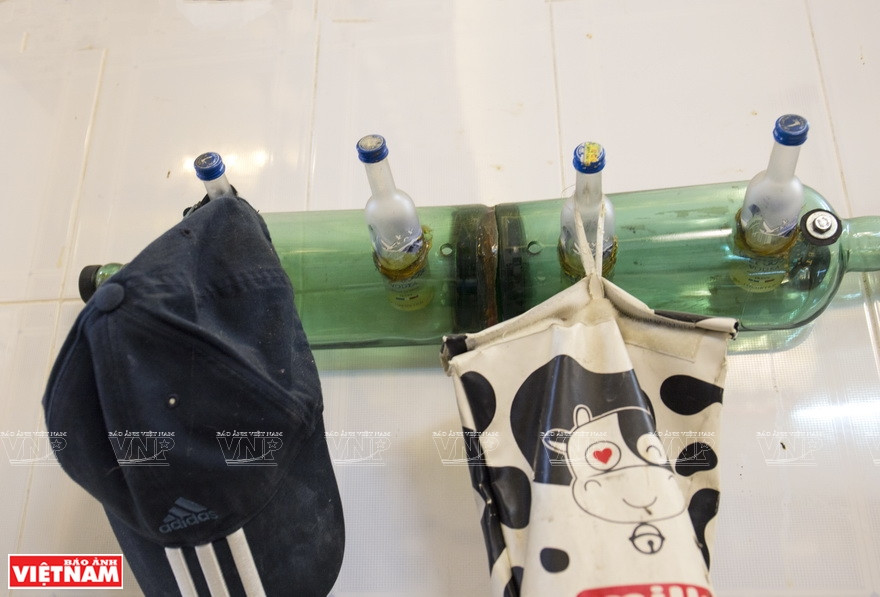 Obras del artista vietnamita Dinh Nguyen Binh (Fuente: VNA)