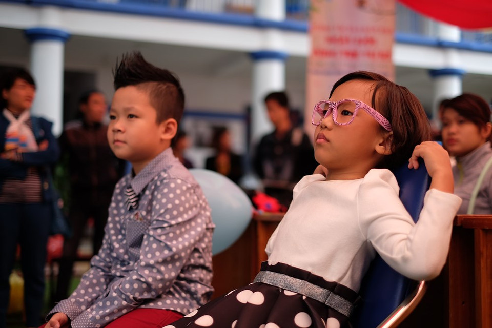 Pequeños espectadores (Fuente: VNA)