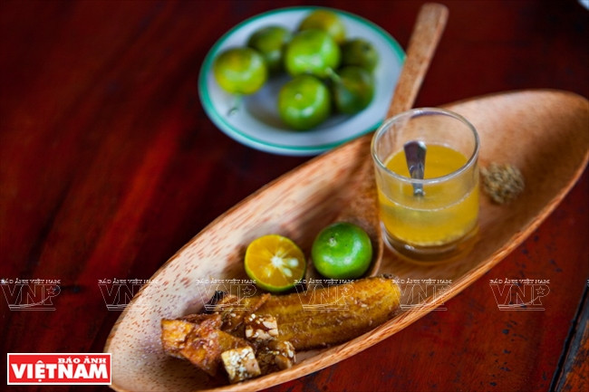 La miel de las flores de ojo de dragón (Dimocarpus longan), una especialidad de Tien Giang. Foto: Dang Kim Phuong 
