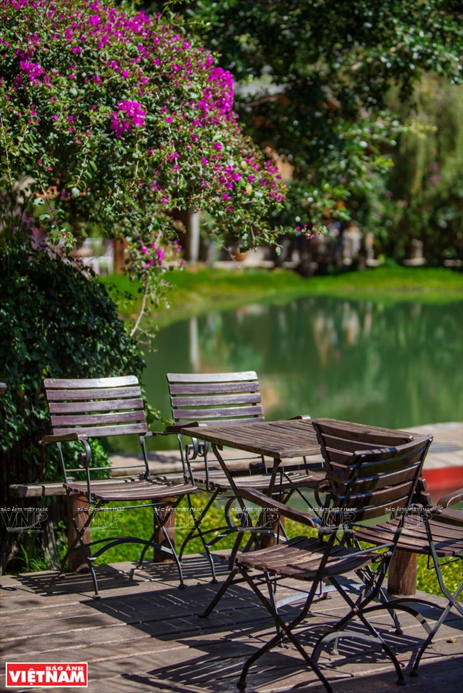 Una esquina en el hostal, donde se pueden reposar.