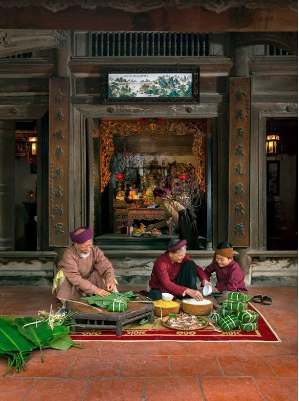 Huong Tet (Sabor de Tet) de Le Viet Khanh ganó el premio especial de la categoría de Foto de portada (Fuente: Junta organizadora) 