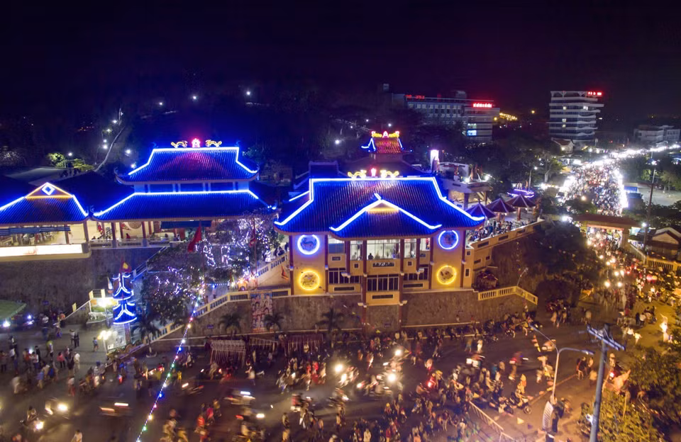 Festival Dinh Co - Long Hai en la Reliquia de Dinh Co, en la provincia de Ba Ria-Vung Tau. (Foto: VNA)