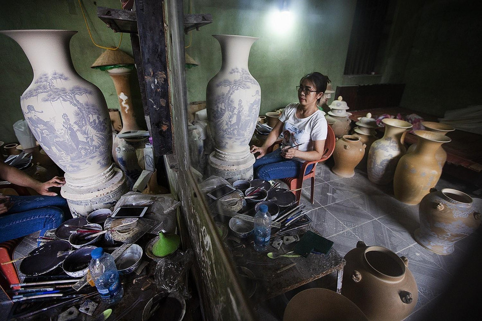 Bat Trang es también uno de los conocidos destinos turísticos de Hanoi. (Fuente: VNA)