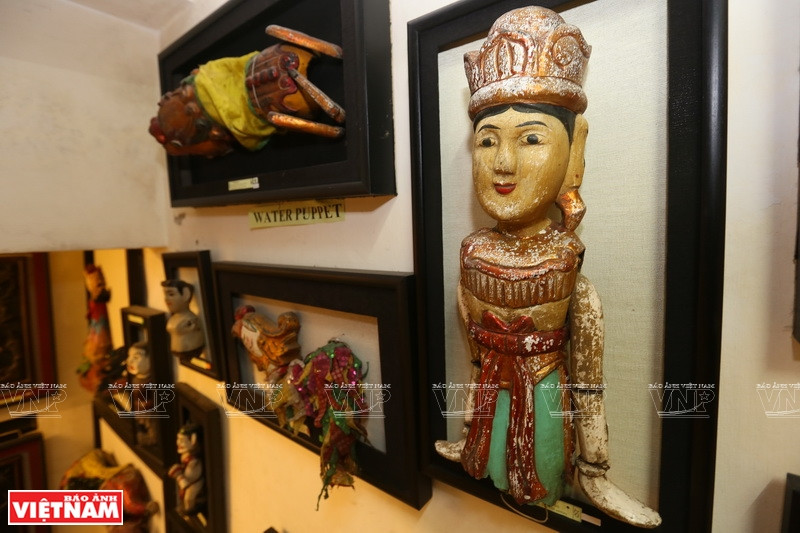 Un rincón de la colección de dragones vietnamitas de Mark Rapoport. (Foto: VNA)