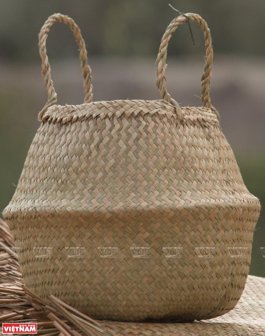 Productos de juncia gris. (Foto: VNA)