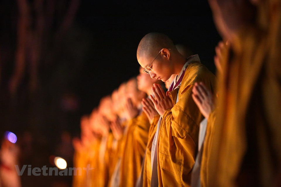 Rezaron por la paz y prosperidad. (Fuente: VNA)
