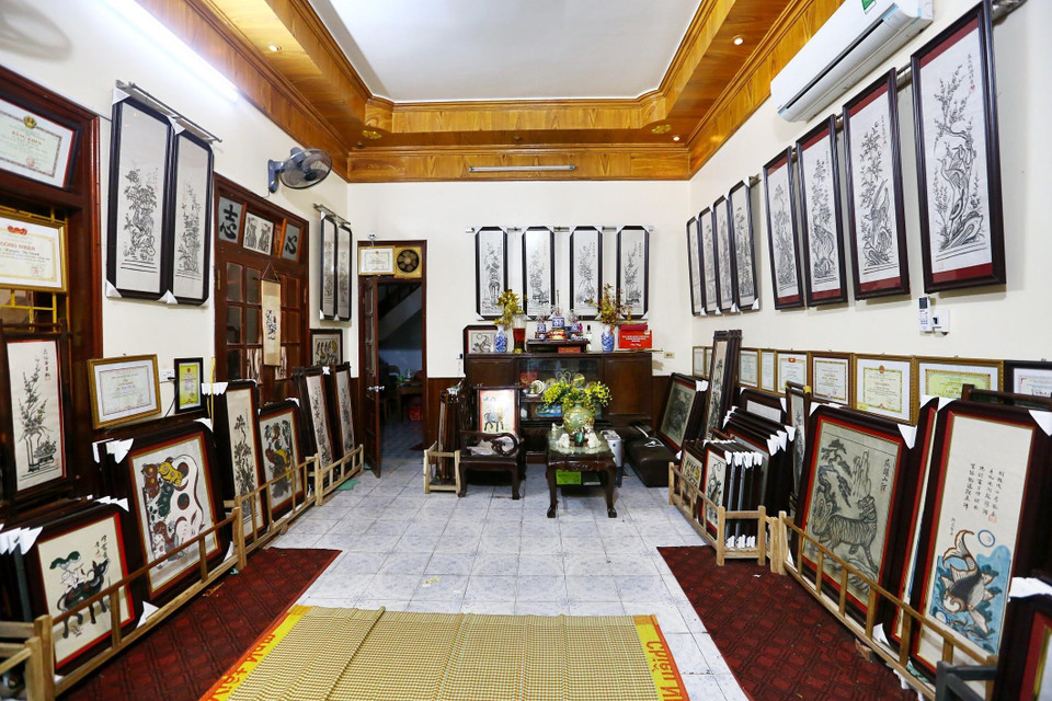 Vietnam presentará en diciembre próximo a la UNESCO el expediente sobre la pintura folclórica de Dong Ho, para solicitarle el reconocimiento como Patrimonio Cultural Intangible en necesidad de preservación. (Fuente: VNA)