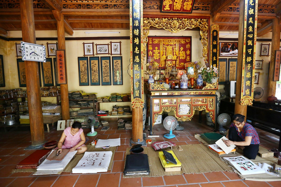 Vietnam presentará en diciembre próximo a la UNESCO el expediente sobre la pintura folclórica de Dong Ho, para solicitarle el reconocimiento como Patrimonio Cultural Intangible en necesidad de preservación. (Fuente: VNA)