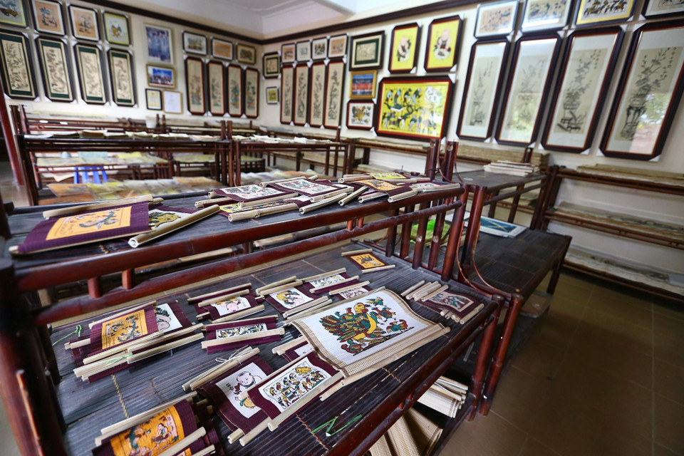 Vietnam presentará en diciembre próximo a la UNESCO el expediente sobre la pintura folclórica de Dong Ho, para solicitarle el reconocimiento como Patrimonio Cultural Intangible en necesidad de preservación. (Fuente: VNA)