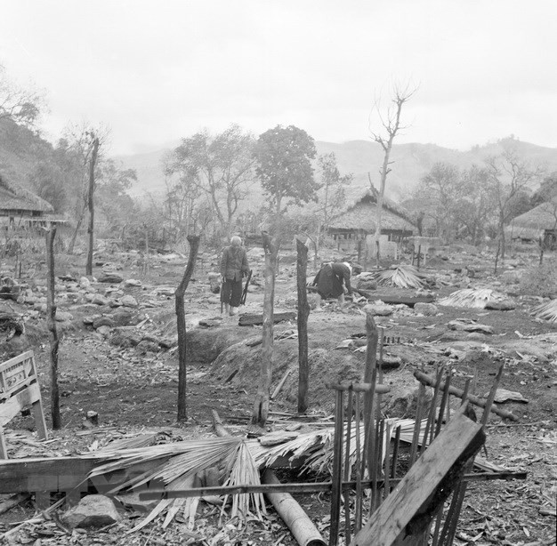 Al responder a la orden de movilización del Presidente de la Nación, el pueblo vietnamita asumió a la lucha para defender la soberanía nacional en las fronteras septentrionales. (Fuente: VNA)