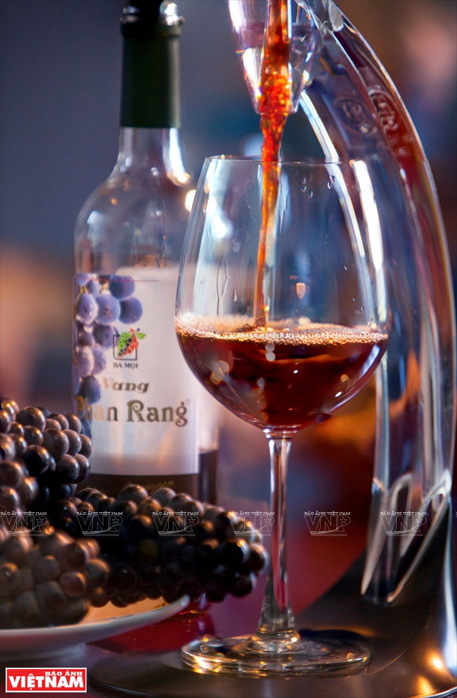 Vino Phan Rang, un producto muy conocido de la marca Ba Moi. Fuente: VNA