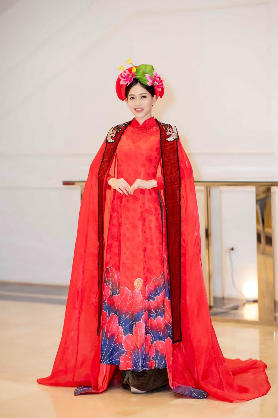 La miss Phuong Nga, entre la lista de top 10 en el concurso de Miss Grand International 2018. (Fuente: VNA)