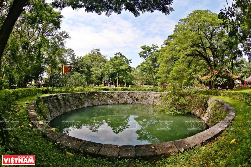 Antiguo pozo cerca del puente de Bach. (Foto: VNA)