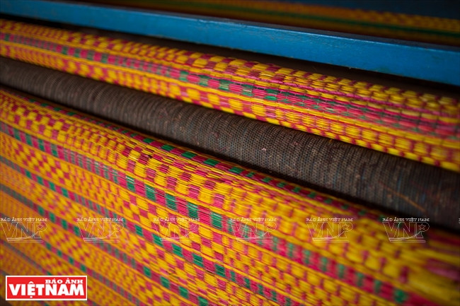 La aldea de Ca Hom ofrece al mercado unas 100 mil esteras al año. Fuente: VNA