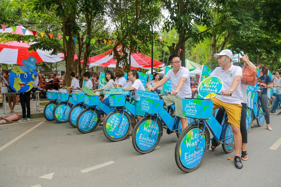 La campaña “Cero desperdicio” es una idea de un estilo de vida que pretende reducir los desechos al medio ambiente y no producen productos de basura que son incapaces o difíciles de reciclar como plásticos. (Foto: VNA)