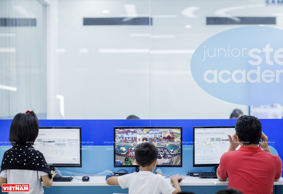 S.hub Kids es el primer espacio inteligente para pequeños y adolescentes en Ciudad Ho Chi Minh. (Foto: VNA)