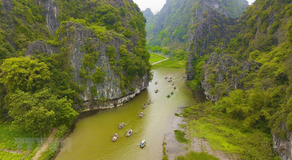 Tam Coc derrocha espectacularidad de paisajes y exotismo. (Fuente: VNA)