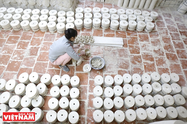 Sacan los cerdos de moldes. (Fuente: VNA)