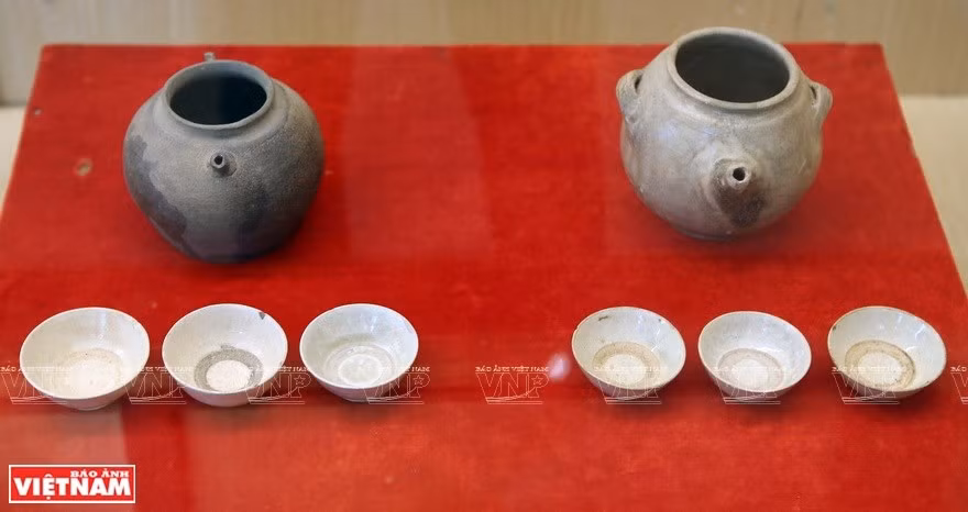 Antiguos objetos de Lam Kinh (Foto: VNA)