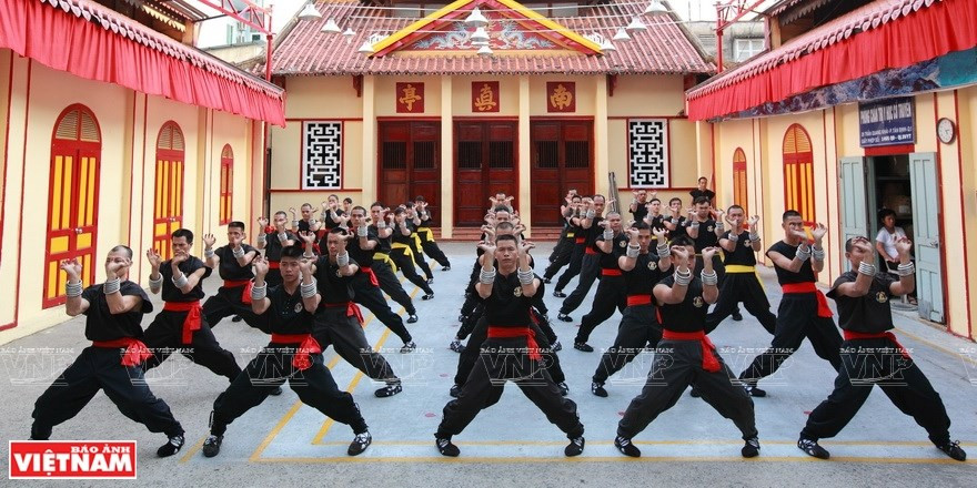 Las artes marciales vietnamitas presentan más de 100 escuelas. (Foto: VNA)