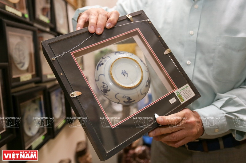 Mark Rapoport ha donado y exhibido cientos de antigüedades de minorías étnicas vietnamitas en los museos de artes como Metropolitan en Nueva York, el Museo de Brooklyn, Minger en California, y en las Universidades de Harvard, Boston, Yale y Brown, así como el Centro de Artes New Jersey de Estados Unidos. (Foto: VNA)