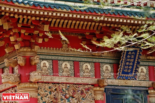 La pagoda de Minh tiene características arquitectónicas tanto chinas como japonesas. (Foto: VNA)