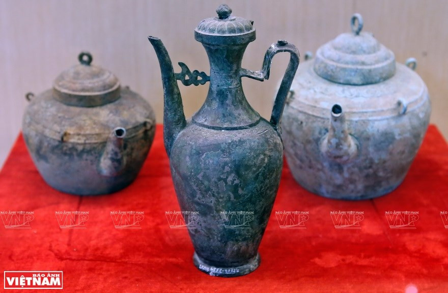 Antiguos objetos de Lam Kinh (Foto: VNA)