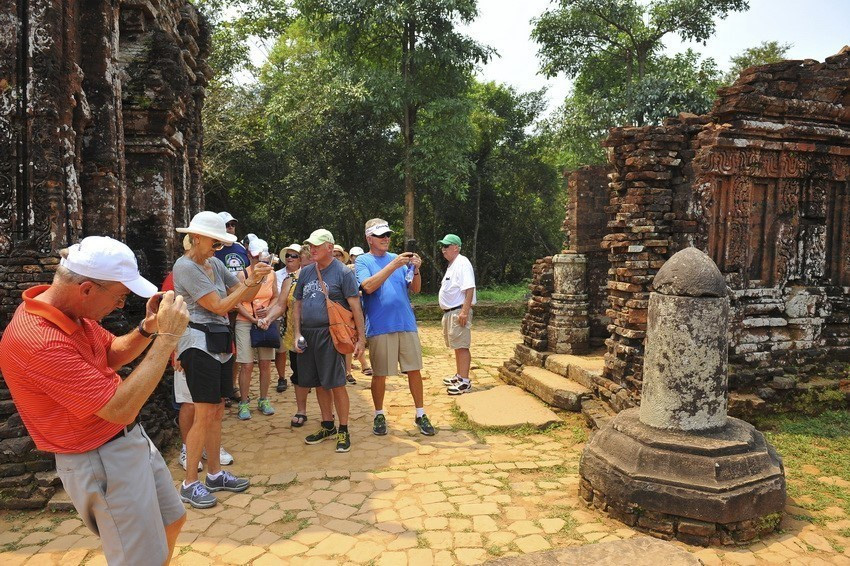 My Son es un conjunto de ocho grupos con 71 obras construidas entre el siglo VII y XIII. (Foto: VNA)