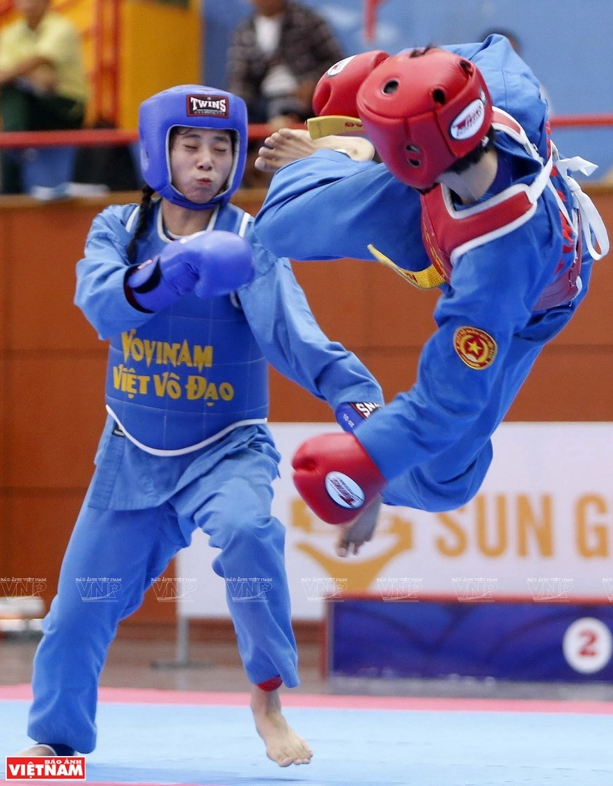 Vovinam, el arte marcial más practicado en Vietnam. (Foto: VNA)