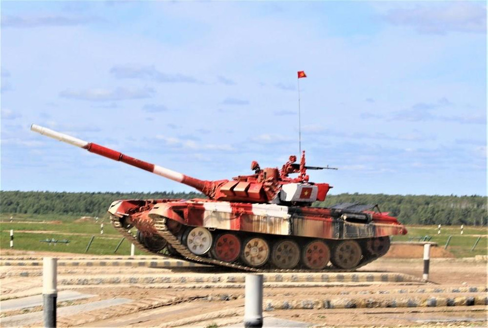 La selección de Vietnam en la competencia. (Fuente: VNA)