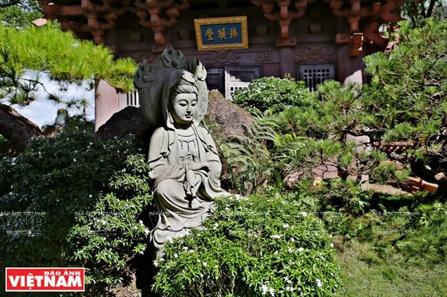 La pagoda fue construida por el bonzo superior Thich Giac Dao en 1964. (Foto: VNA)