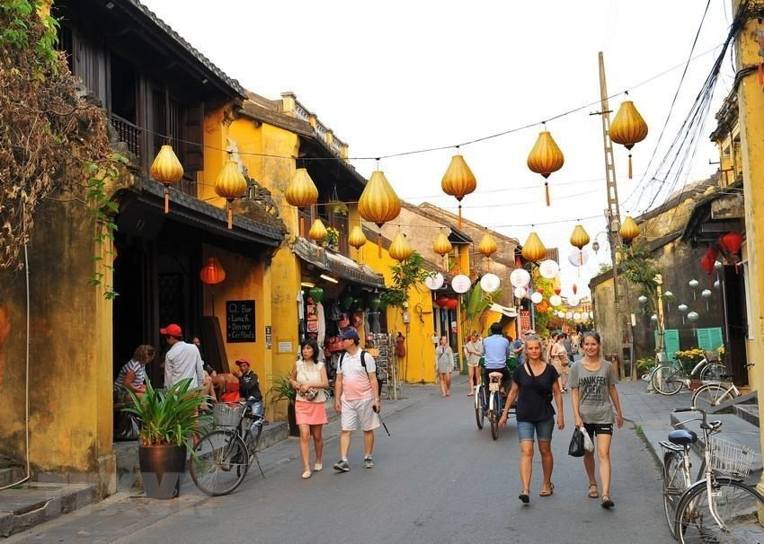 Hoi An, destino atractivo de viajeros nacionales y extranjeros. (Fuente: VNA)
