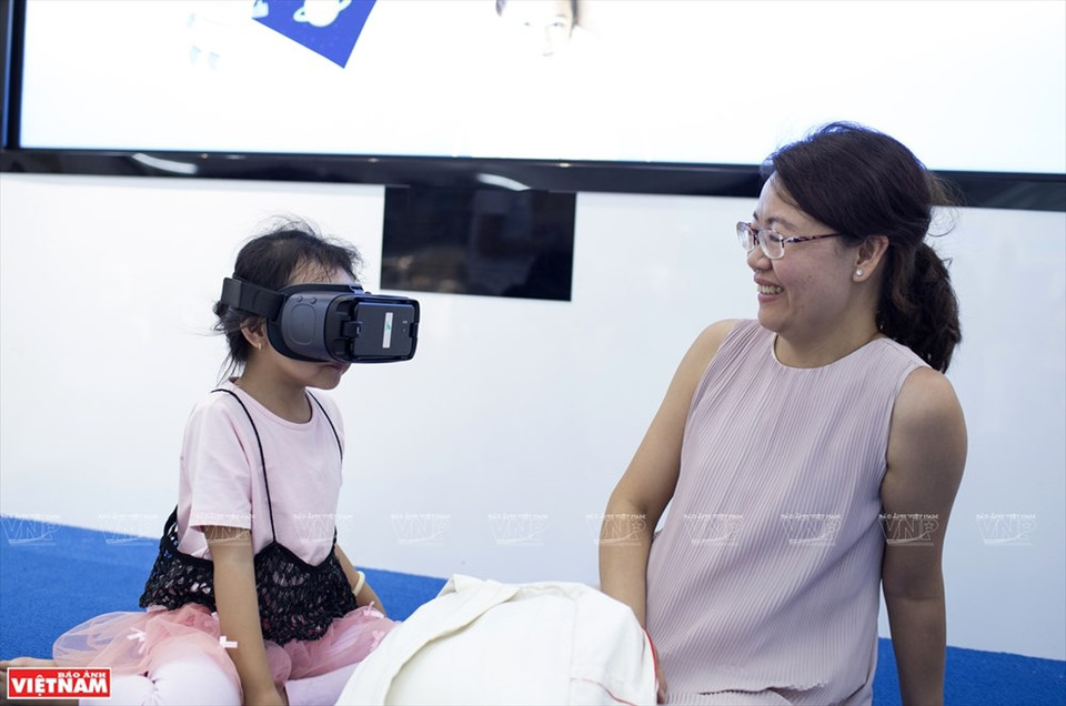 Con un área de casi 450 metros cuadrados, S.hub Kids se divide en muchas áreas funcionales. (Foto: VNA)