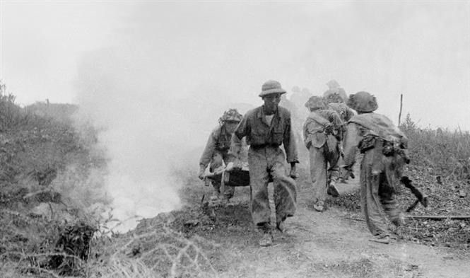 La voluntad y la determinación de los combatientes y del pueblo vietnamita contribuyeron en gran medida a la victoria. (Foto: VNA)